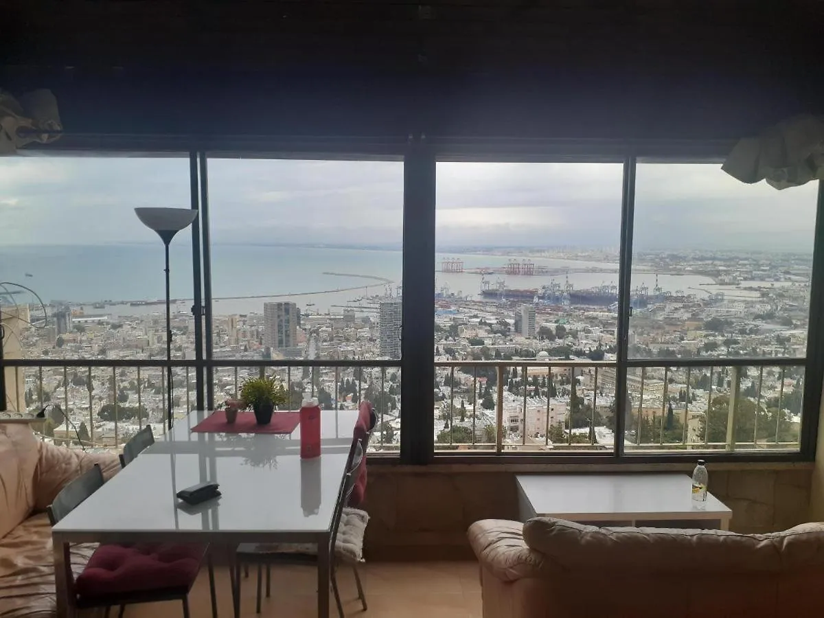 Lägenhet Amazing Carmel Panorama View 3 Room Loft Haifa