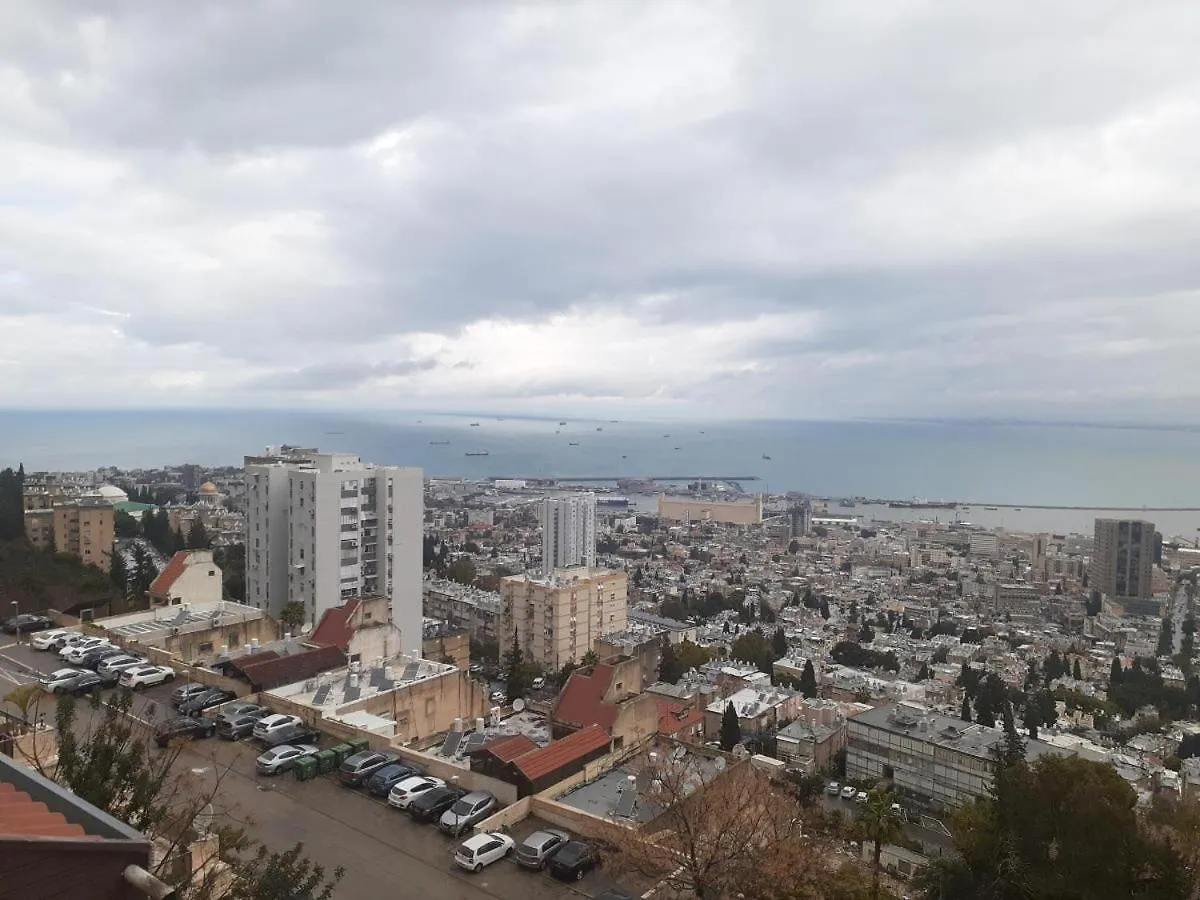 Lägenhet Amazing Carmel Panorama View 3 Room Loft Haifa