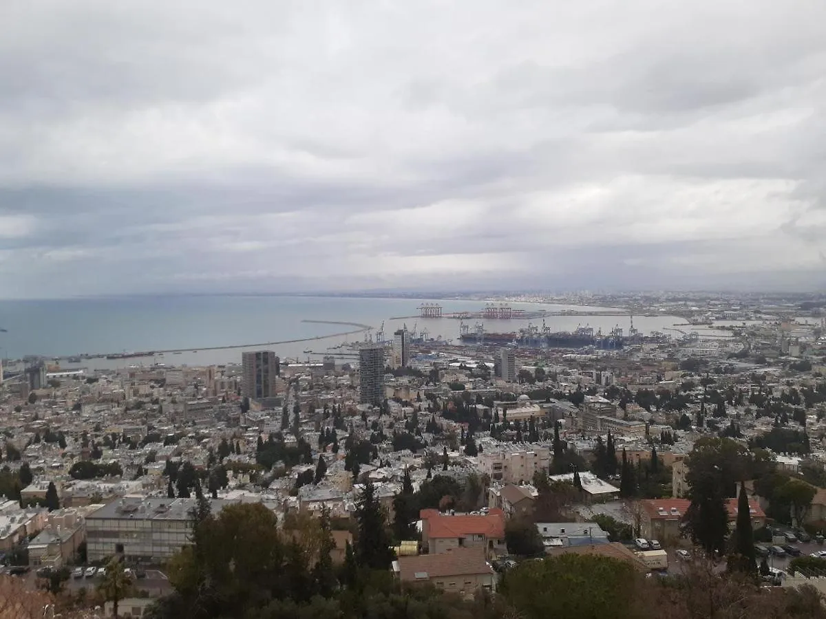 Amazing Carmel Panorama View 3 Room Loft Haifa Israël